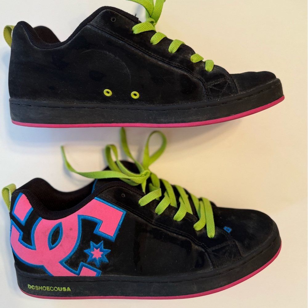 DC Court Graffik skate shoe Women’s Size 11 Men’s 9.5 - Picture 3 of 7